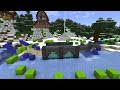 I built a FROZEN Harbor in Survival Minecraft 1.19