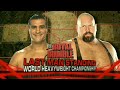 Every World Heavyweight Title Match Card With Title Changes Include WCW Title Complition (2001-2024)