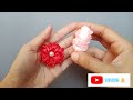 Amazing Ribbon Rose Idea - How to make Ribbon Flowers at Home - Handmade Flower Tutorial