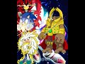 Sonic, Shadow and Silver vs Sonic universe (Remake)