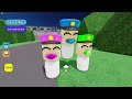 SECRET UPDATE | POLICE COP FALL IN LOVE WITH BABY POLICE GIRL? SCARY OBBY ROBLOX #roblox #obby