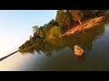 PERCY PRIEST LAKE AT SUNRISE #fpv