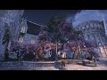 Night in Shimmerene | ESO | Ambiance | No music, no commentary |