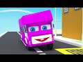 EIEIO | Old MacDonald Had A Bus | Colorful Buses Song | Nursery Rhymes for Children & Babies Song