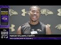 Marcus Williams Has High Expectations For the Secondary | Baltimore Ravens