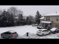 Snow storm in Chicago 2024 | heavy snow fall | snow storm in USA 2024 | first snow of the season