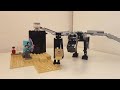 LEGO Minecraft-The Last Battle 21151. Speed build Stop Motion Animation.