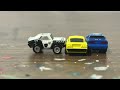 Two Car Race (micro machines and mega STREETZ)