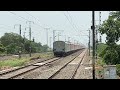 Thunderbolt Sealdah WAP 7 Sealdah Duronto Express ransacks Sibaichandi at 130 KMPH