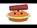 Drawings for Kids / How to Draw a Cute Pie