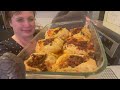 Mennonite biscuit Recipe cheeseburger ground beef & a side of  #whatsfordinnertonight