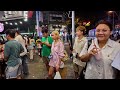 Banthat Thong Road: Best Food Street @Chulalongkorn University, Bangkok, Thailand Walk in 4K