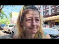 Allie is currently homeless on Vancouver's Downtown Eastside