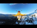 Tantalus Range Combo Mission - Flying our Paragliders to Ski in the Tants