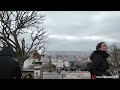 Paris sacré coeur 4K HDR Walking Montmartre  Le Sacré-coeur