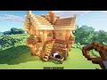 Minecraft: How To Build a Simple Starter House