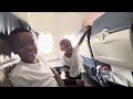 LANDEN TAKES FLIGHT TO LOS ANGELES, CA & GETS THE FULL GTA 5  GAME EXPERIENCE PART 1✈️☀️😂