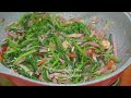 RESEP TUMIS KANGKUNG & BUNGA KECOMBRANG | KANGKUNG TETAP HIJAU, WANGI, ENAK & MUDAH