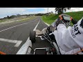 Onboard X30 Test day Go Kart Club Of Victoria