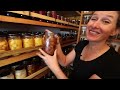 One YEAR’S Worth of Food | HUGE Pantry/Root Cellar Tour | 1000 Jars