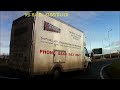 Idiot in van A505 Royston Bassingbourn round-a-bout