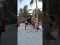 BTS Surprise Proposal Engagement Ahau Beach in Tulum Riviera Maya Cancun Mexico Wedding Photographer