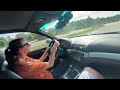 Wife learns to drive manual in my BMW E46 M3…