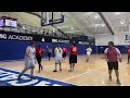 I scored a basket in the special Olympics division 3 regional tournament at IMG academy