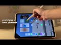 what's in my ipad air 4🌷(accessories, productivity, and more)