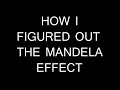 HOW I FIGURED OUT THE MANDELA EFFECT #54