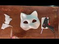 HOW to SMOOTHLY Felt a Therian Cat Mask With NO WRINKLES! + MASK GIVEAWAY {Step by Step Tutorial} 🐾