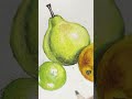 Fruits in Colour Pencil#arttutorial #art #colourpencil #fruitdrawing #colourpencildrawing #howtodraw