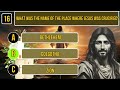 20 ULTIMATE BIBLE QUESTION - Can You Guess All Right ?  Bible Brain Teaser