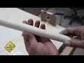 Easiest Way to make Large Wooden Dowels