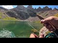 Solo alpine camping and fly fishing