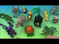 1998 DISNEY'S ANIMAL KINGDOM set of 13 McDONALD'S HAPPY MEAL COLLECTIBLES VIDEO REVIEW