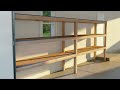 Simple Shelf, Huge Difference: Wood DIY Garage Shelf Plan