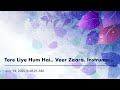 Tere Liye Hum Hai.. Veer Zaara. Instrumental