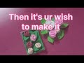 How to make flower 🌼 [first video]