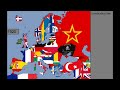 History of Europe:time line national flags:(1000-2019)