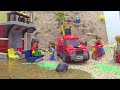 LEGO CITY FLOOD DISASTERS - LEGO DAM BREACH EXPERIMENTS