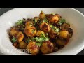 Baby Potato Matar Fry Recipe | Starter and side dish | in Tamil | Latha’s Recipes
