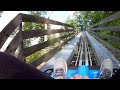 Goats On The Roof Full Ride POV #Goatsontheroof #pigeonforge #mountaincoaster