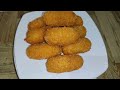 Cassava Croquettes | Cassava fritters with chicken filling