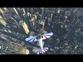 flying over New York city, Xbox series X, 4K