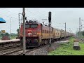 🔥Dangerous VANDE BHARAT + WAP 7 + WAP 4 LHB & ICF Early Morning  Non Stop Trains at 130 KMPH