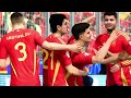 SPAIN VS GEORGIA || UEFA Euro 2024  || ROUND OF 16 - Live Football Match || PES 21 Simulation