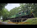 The Sarge in Charge | CFWR Post Independence Day Chase | Southwest Appalachian Railfan Productions