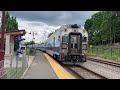 Exo2 train arriving at Saint-Jérôme station