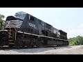 SD80MAC STRUGGLES to start Heavy Train!